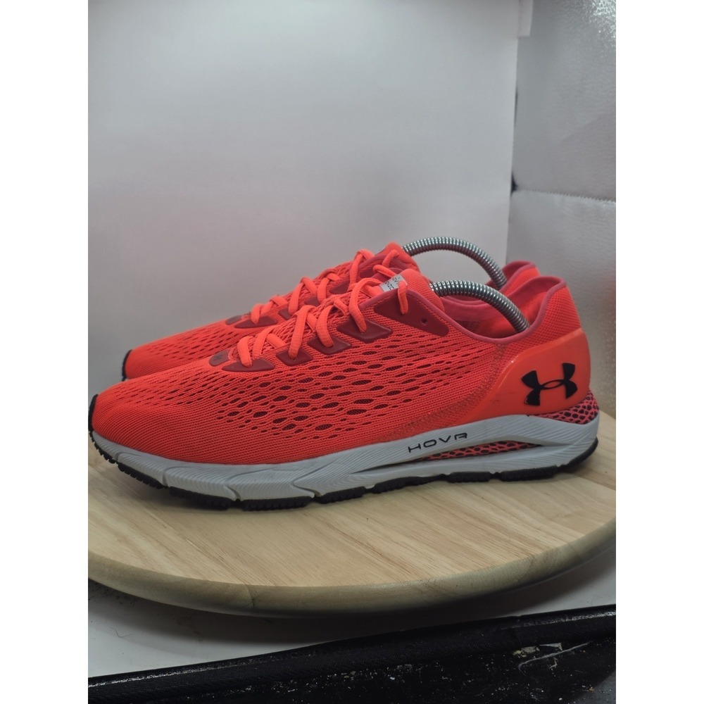 Under Armour Men's HOVR Running Shoes - Bright Orange with Black Logo
